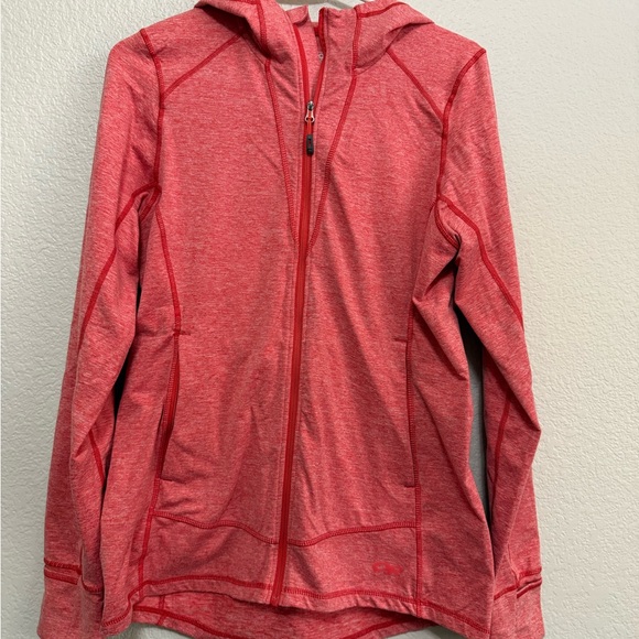 Outdoor Research Jackets & Blazers - Outdoor Research Heathered Red Pullover full zip jacket
